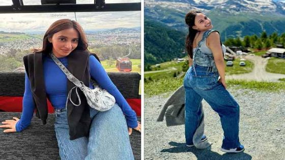 These moments from Akansha Ranjan Kapoor’s dreamy trip to Switzerland, London and Paris will make you vacation ready : Bollywood News – MASHAHER