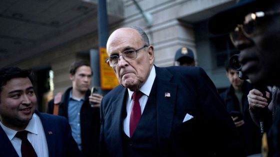 Giuliani declared bankruptcy but appears flush with cash. Creditors are angry about that – MASHAHER