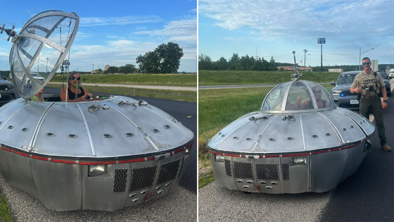 Missouri deputies pull over vehicle resembling a UFO: ‘Out of this world’ – MASHAHER