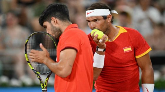 Rafael Nadal and Carlos Alcaraz crash out of men’s doubles to USA – MASHAHER