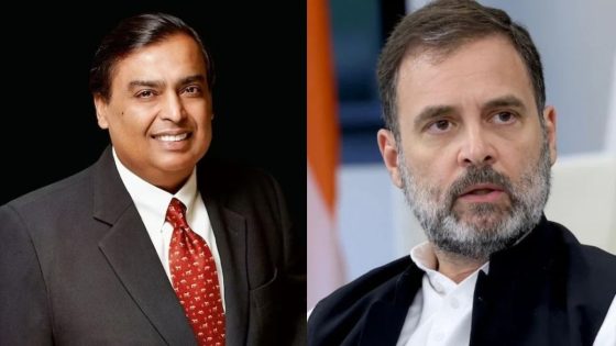 à¤à¤¨à¤à¤¤-à¤°à¤¾à¤§à¤¿à¤à¤¾ à¤à¥ à¤¶à¤¾à¤¦à¥… à¤à¤à¤¾à¤¨à¤ à¤°à¤¾à¤¹à¥à¤² à¤à¤¾à¤à¤§à¥ à¤à¥ à¤à¤° à¤ªà¤¹à¥à¤à¤à¥ à¤®à¥à¤à¥à¤¶ à¤à¤à¤¬à¤¾à¤¨à¥, à¤¦à¥à¤à¥à¤ VIDEO – Reliance Chairman Mukesh Ambani suddenly reached Rahul Gandhi residence in Delhi see video tutc – MASHAHER