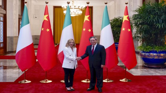 Italy and China sign a 3-year action plan as Italian leader Meloni tries to reset relations – MASHAHER