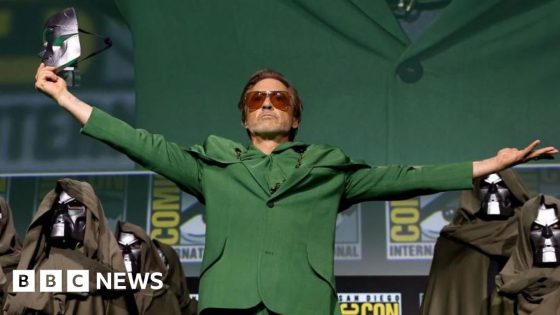 Moment Robert Downey Jr revealed at San Diego Comic Con – MASHAHER