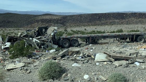 Death Valley Truck Crash Leads To Bee Attack – MASHAHER