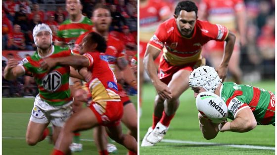 Rabbitohs awarded controversial penalty try in defeat to Dolphins, Jye Gray penalty try after Jai Fuller interference, news, video, what happened – MASHAHER