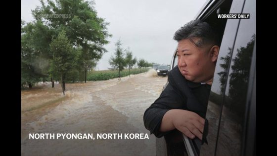 Kim Jong Un visits helicopter evacuation site as flooding hits North Korea – MASHAHER