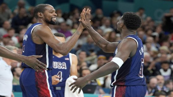 Paris Olympics: Kevin Durant, LeBron James lead USA to dominant win over Serbia in group opener – MASHAHER