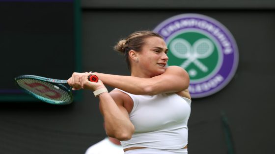 Aryna Sabalenka, Wimbledon No. 3 seed, withdraws due to shoulder injury – MASHAHER