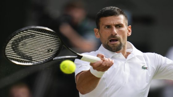 Wimbledon men’s final live updates: Novak Djokovic, Carlos Alcaraz clash in rematch of epic 2023 final – MASHAHER