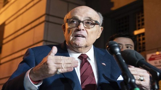 Judge throws out Rudy Giuliani’s bankruptcy case, says he flouted process with lack of transparency – MASHAHER