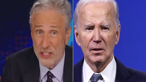 Jon Stewart Has Legendary 1-Word Response To Joe Biden Dropping Out – MASHAHER