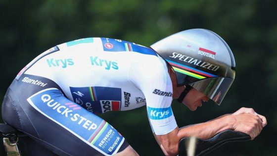 Evenepoel wins time-trial as Pogacar stays in yellow – MASHAHER