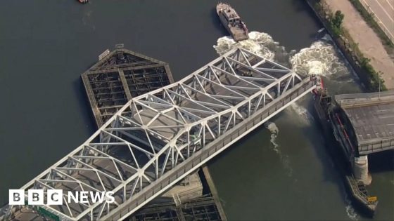 New York bridge gets stuck open after getting too hot – MASHAHER