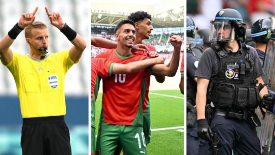 Morocco defeat Argentina after pitch invaders delay game by two hours, video, coach reaction, press conference, football tournament – MASHAHER