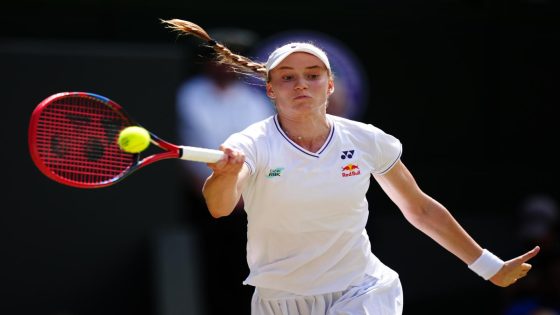 Wimbledon 2024: How to watch the Barbora Krejcikova vs. Elena Rybakina semifinals match – MASHAHER