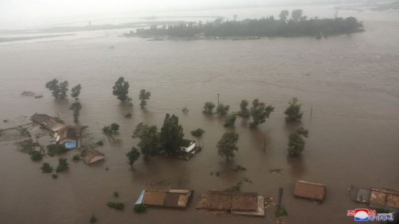 North Korea says thousands of homes hit by flooding – MASHAHER