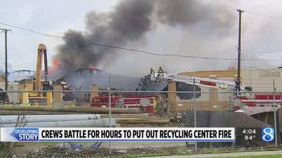 Grand Rapids recycling center fire blamed on lightning – MASHAHER