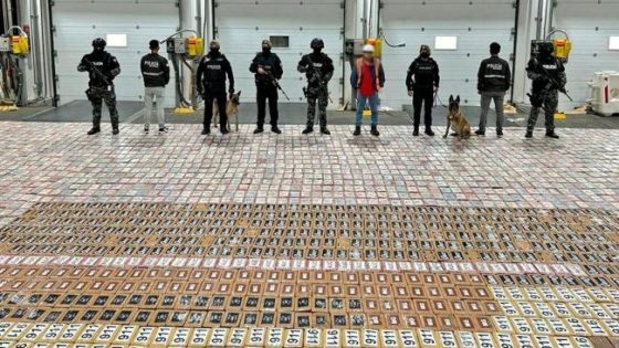 Police dogs sniff out 6 tons of cocaine hidden in banana shipment – MASHAHER