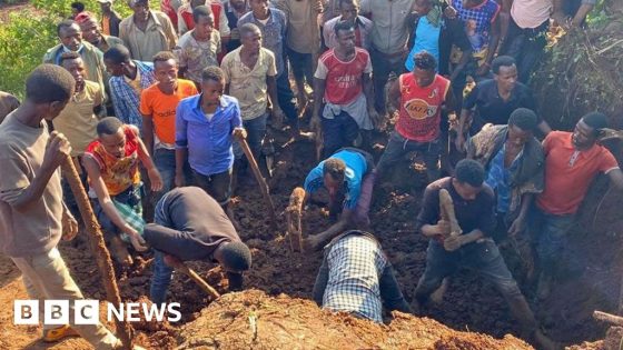 Frantic digging for survivors in Gofa – MASHAHER