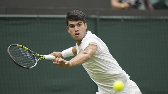 Carlos Alcaraz outlasts Frances Tiafoe at Wimbledon for five-set victory – MASHAHER