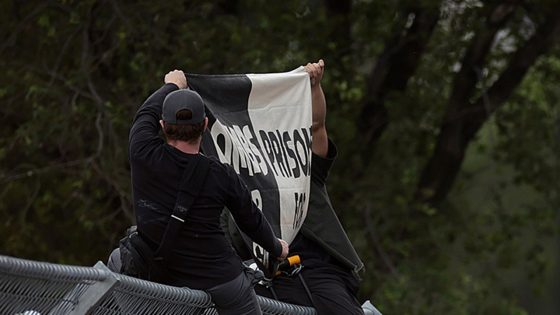 Anti-Israel protesters arrested after locking themselves inside fence at NASCAR’s Chicago Street Race – MASHAHER