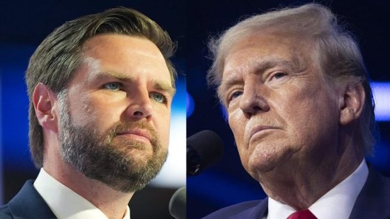 Trump ‘absolutely’ regretting picking JD Vance – MASHAHER