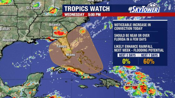 Tropical depression could form near Florida, according to NHC – MASHAHER