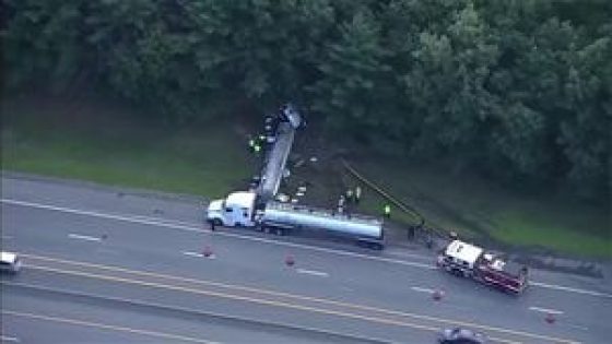 Oil tanker crash, hazmat response shuts down highway near Massachusetts-New Hampshire border – MASHAHER