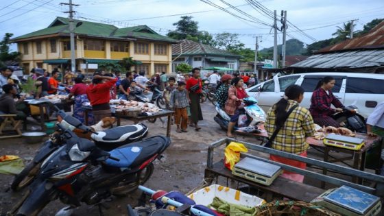 new Myanmar clashes turn town to rubble – MASHAHER