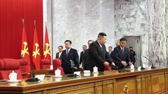 North Korean leader Kim Jong Un attends party meeting – MASHAHER