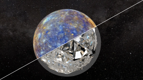 Mercury has a layer of diamond 10 miles thick, NASA spacecraft finds – MASHAHER