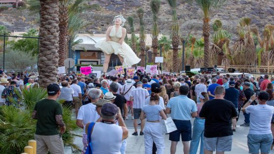 Palm Springs will move ‘Forever Marilyn’ statue to city park to settle lawsuit – MASHAHER