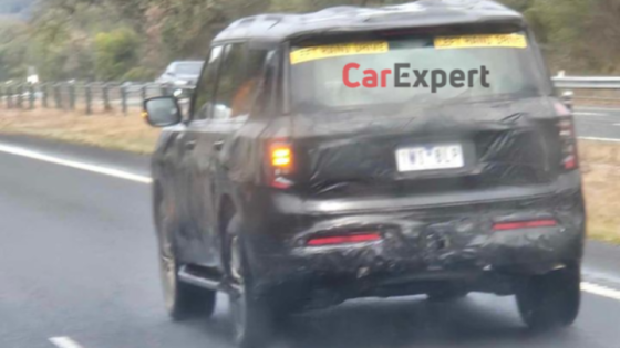 2025 Nissan Patrol spied testing in Australia – MASHAHER