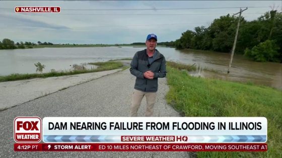 Illinois dam nearing failure after torrential rains – MASHAHER