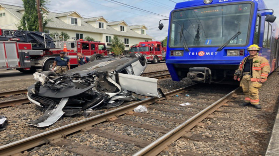 Person hospitalized with ‘significant injuries’ after crash involving MAX train and car – MASHAHER