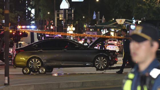 A car hits pedestrians in central Seoul, killing 9 and injuring 4 – MASHAHER