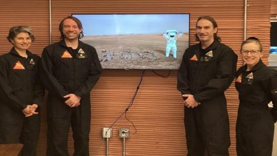 Crew inside NASA’s Mars habitat simulator to exit after more than a year – MASHAHER