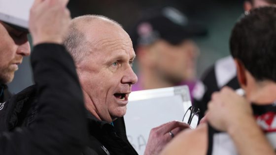 Ken Hinkley sprays Port Adelaide Power at halftime of win over Richmond Tigers, news, results, – MASHAHER