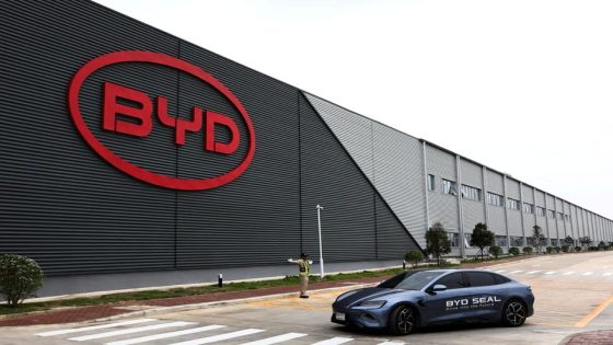 China’s BYD explores Canadian auto market entry -regulatory filing – MASHAHER