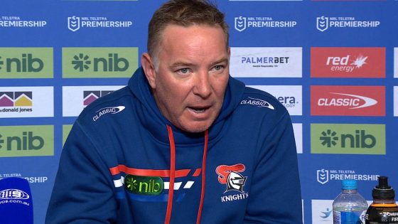 Newcastle Knights, Adam O’Brien press conference, takes responsibility, Manly Sea Eagles loss, Tyson Frizell – MASHAHER