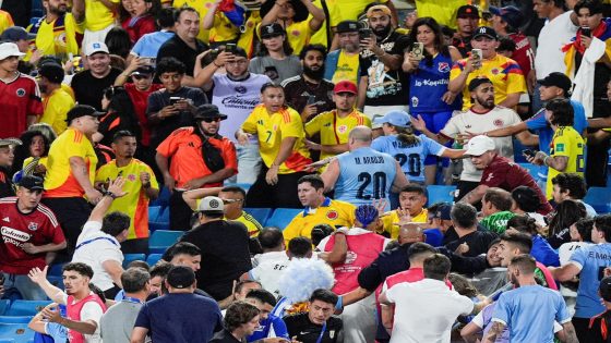 ‘This is a disaster’ — A chaotic Copa América yields an ugly player-fan brawl – MASHAHER