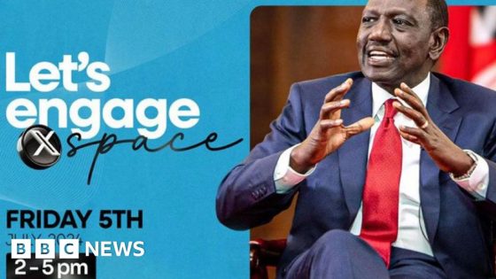 President William Ruto begins online chat with protesters – MASHAHER