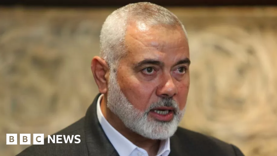 Top Hamas leader Ismail Haniyeh killed in Iran, group says – MASHAHER