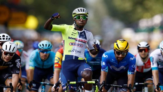 Cavendish misses out before Girmay becomes first black African to win Tour de France stage – MASHAHER