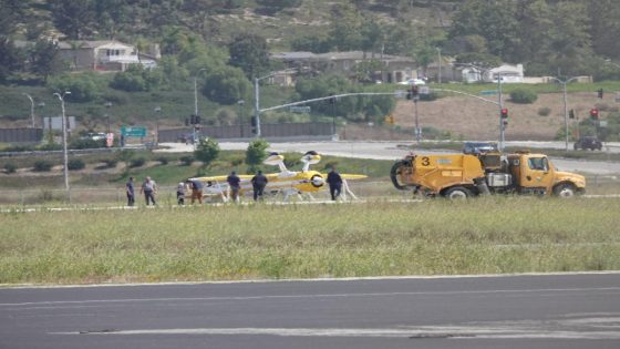 Small plane crashes at Camarillo Airport; pilot unharmed – MASHAHER