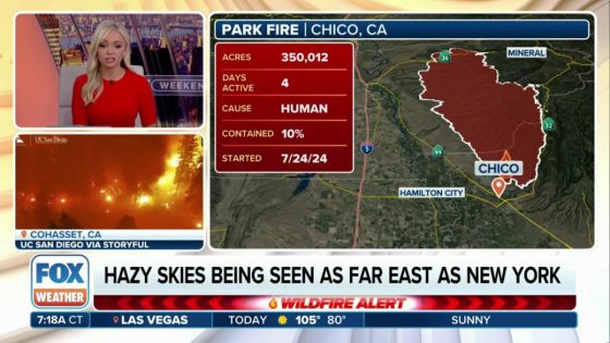 Thousands flee to escape California’s Park Fire burning near Chico – MASHAHER