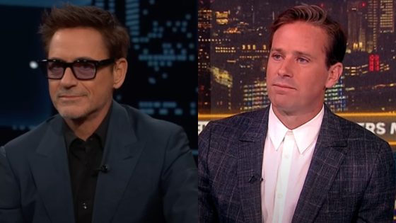 Armie Hammer Denies That Robert Downey Jr. Paid For His Rehab, But Explained How The Actor Supported Him – MASHAHER