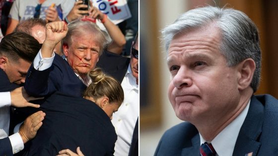 Trump blasts FBI Director Wray’s testimony of ‘shrapnel’ hitting him and not a bullet – MASHAHER