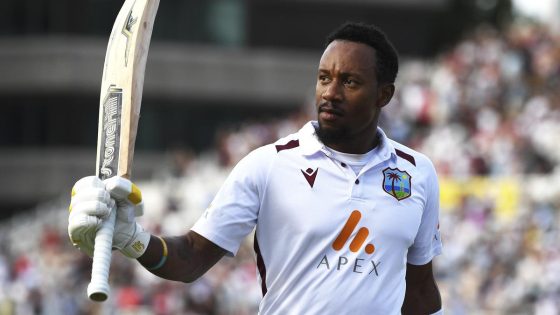 Hundred hero Hodge stars for West Indies as England toil without Anderson at the end of Day 2 – MASHAHER