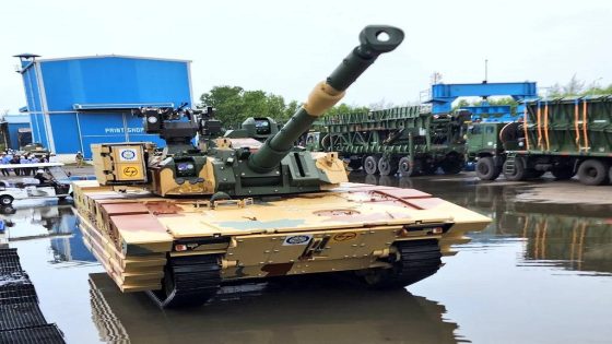 India unveils light tank designed for operations near the China border – MASHAHER